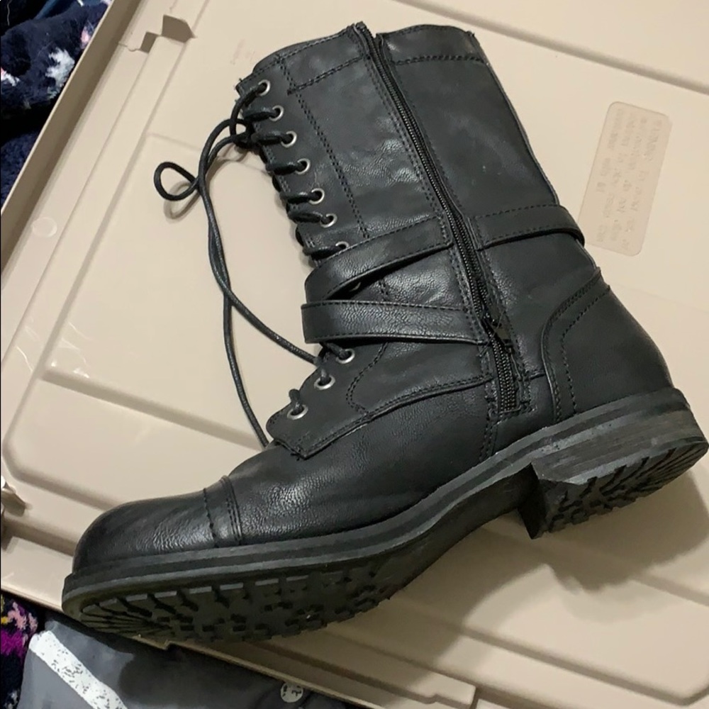 Black Justice Boots